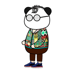 AN人物 熊猫人 猥琐男 宅男