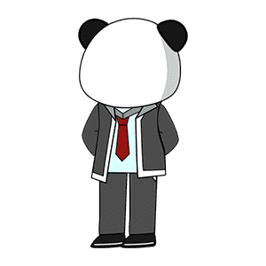 AN人物 学生 红领带