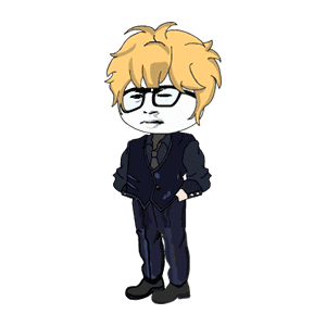 AN人物 黄发眼镜男孩