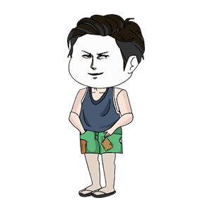 AN人物 背心裤衩男孩