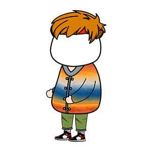 AN人物 熊猫人 黄毛2