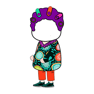 AN人物 烫头 社会人