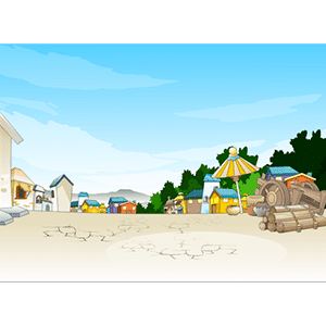 村庄的大路上 2