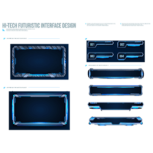 矢量科技面板 2