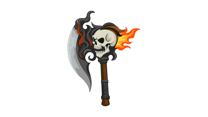 骷髅斧